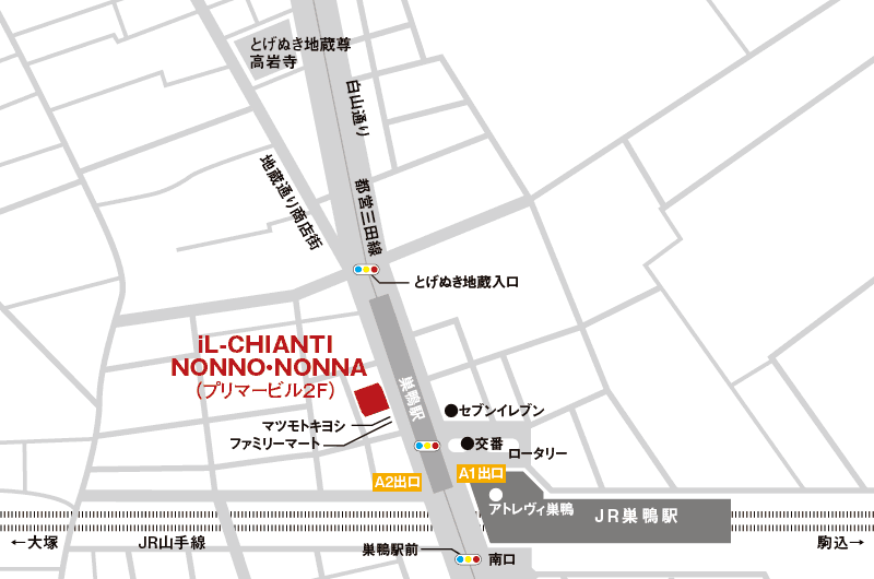 ノンノ・ノンナ地図